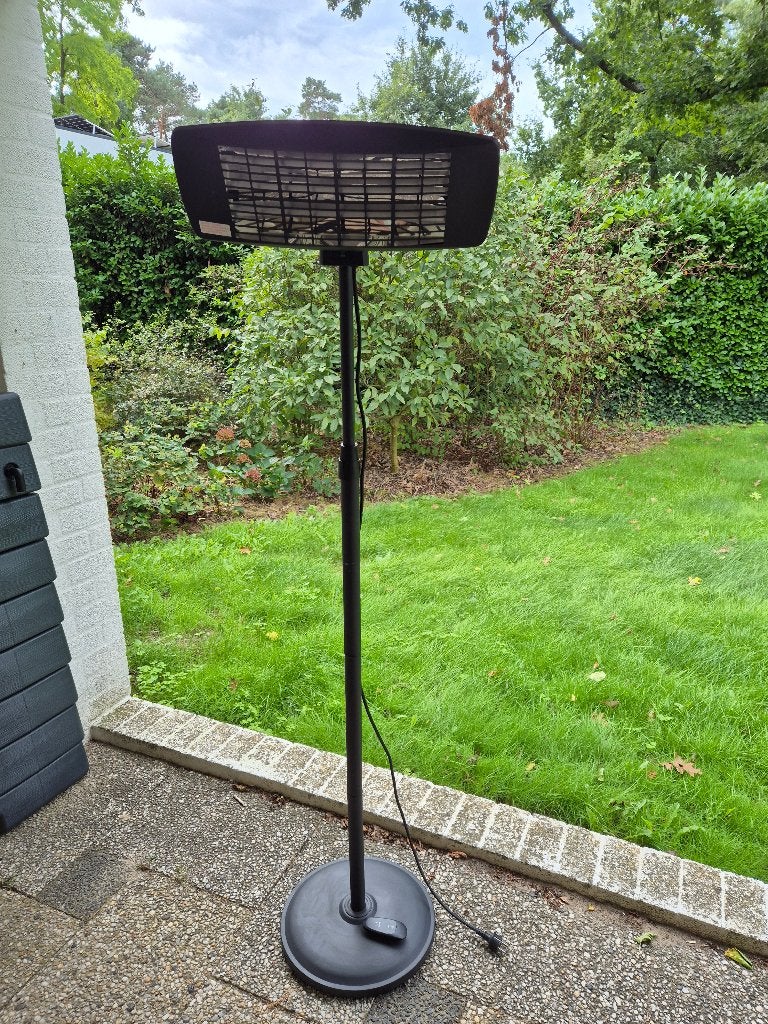 Leak-Care SH20ASR terrasverwarmer 2000W – staand, Draaibaar, Gebruikt, Vloer, Ophalen