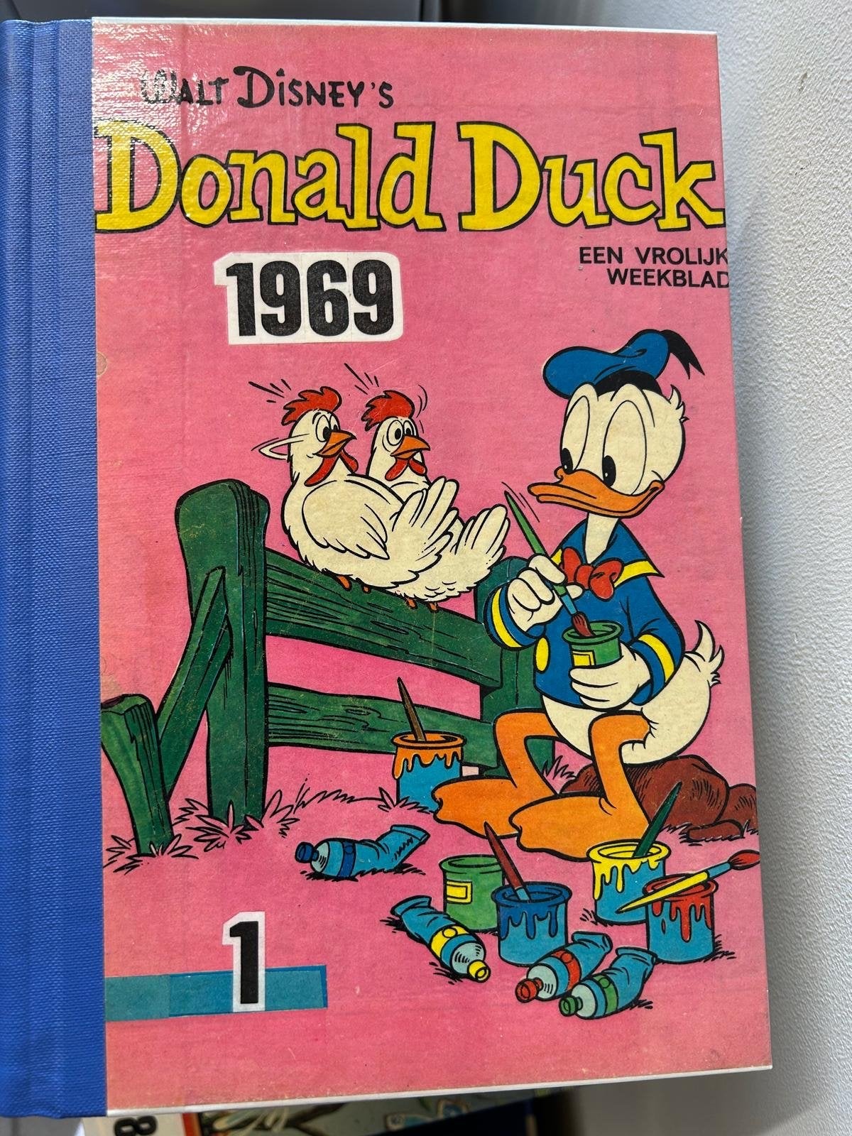 Donald Duck bibliotheek 1969-2005 - 33 complete jaargangen, Complete serie of reeks, Ophalen of Verzenden, Gelezen