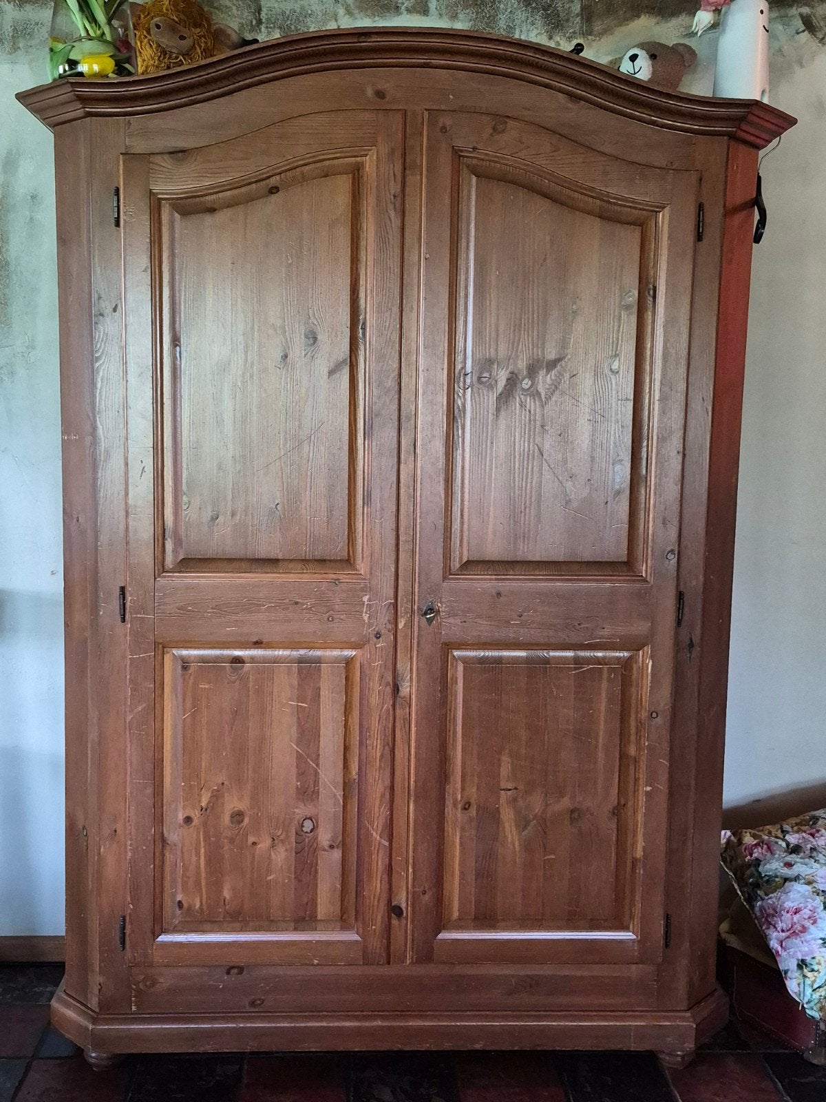 Grenen kast - 190x140x60 cm, Ophalen, Gebruikt, 100 tot 150 cm, 50 tot 75 cm