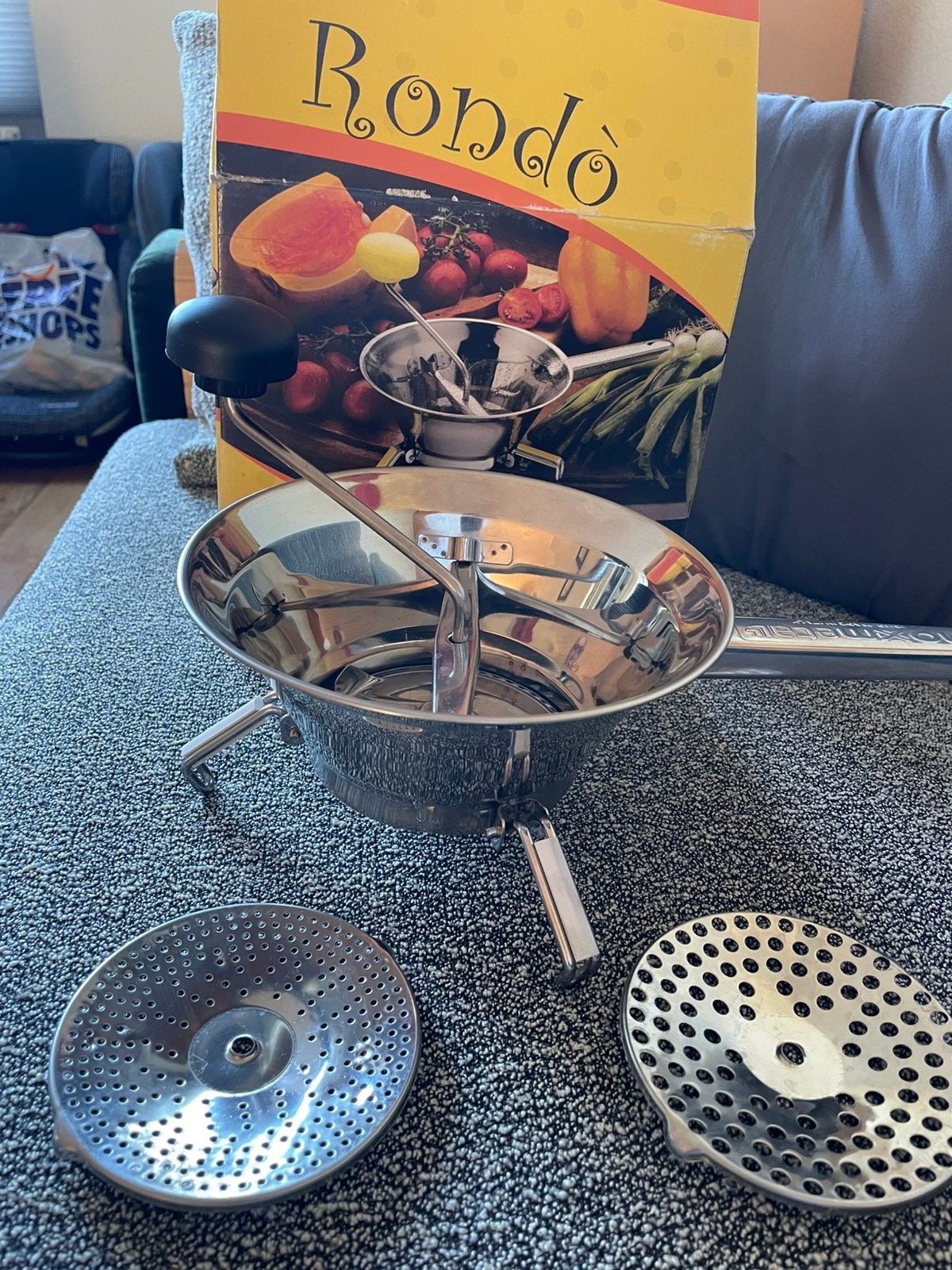 Rondo, groentenmolen/passaverdura, nieuw in doos, Huis en Inrichting, Keuken | Keukenbenodigdheden, Overige typen, Ophalen of Verzenden