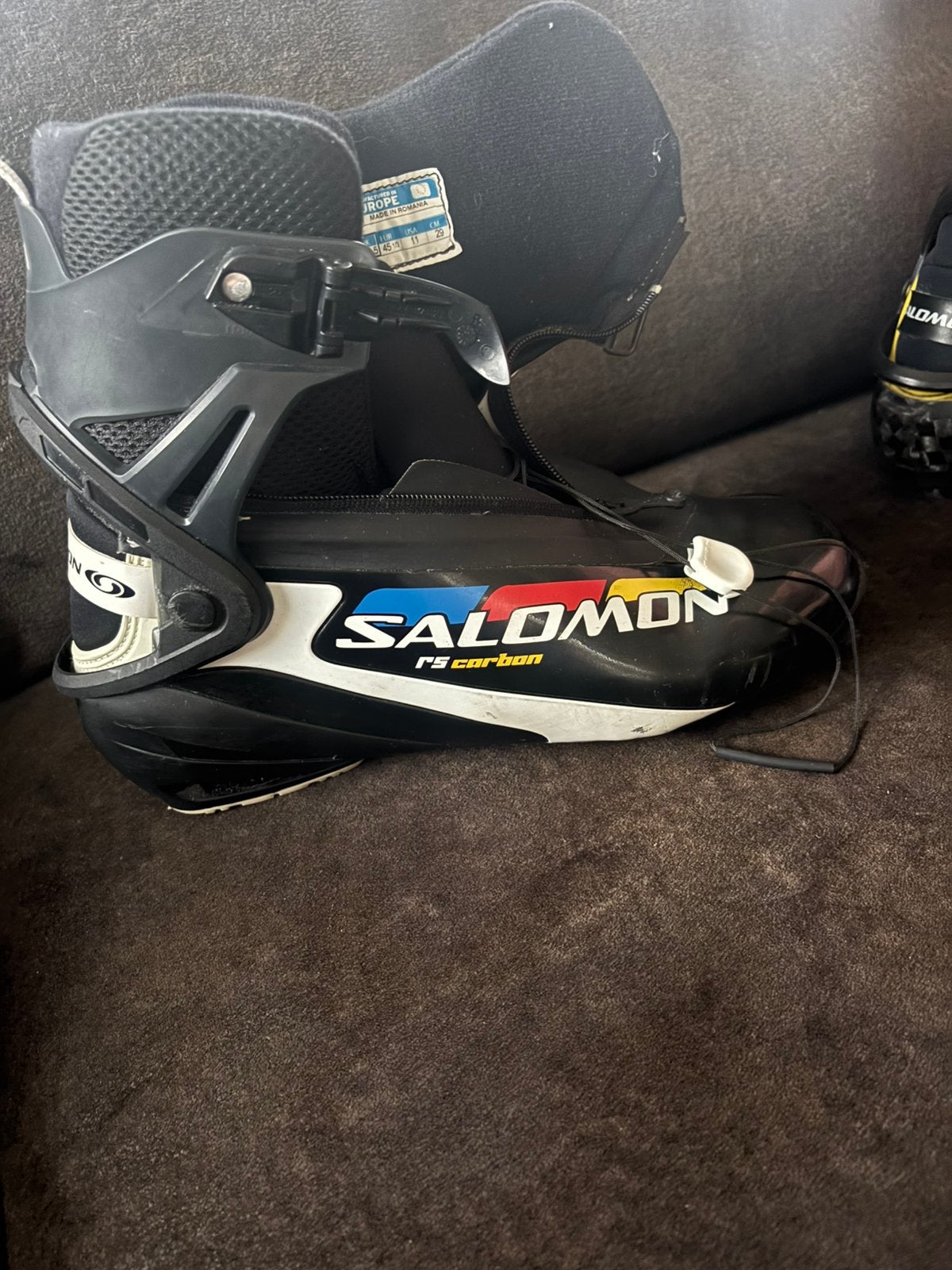 salomon schaats schoenen (45 1/3), Overige merken, Klapschaats, Ophalen of Verzenden, Zo goed als nieuw
