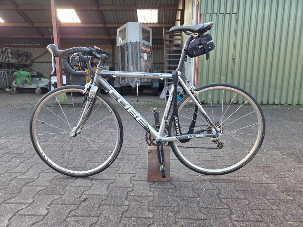 Cube Streamer racefiets met Shimano Ultegra, Fietsen en Brommers, 28 inch, Gebruikt, Velgrem, Aluminium