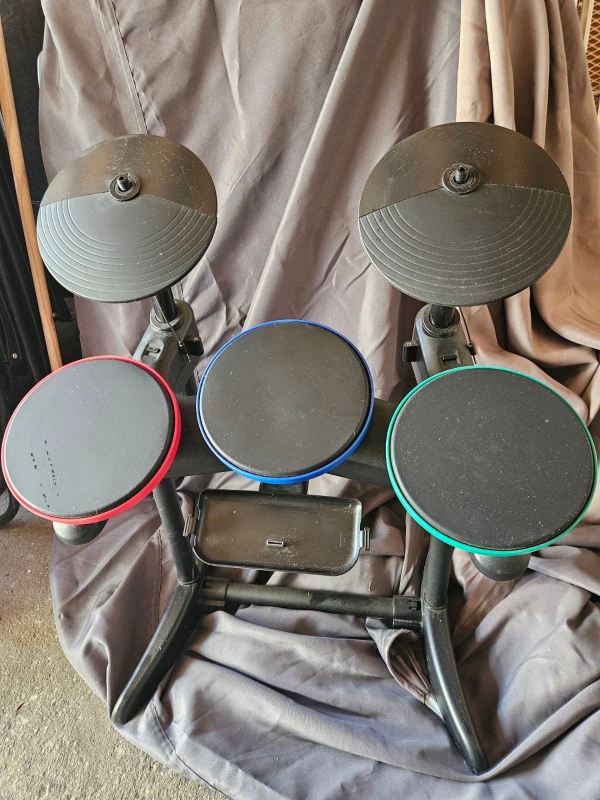 Guitar Hero gitaar en drumstel voor Wii, Ophalen, Overige merken, Gebruikt