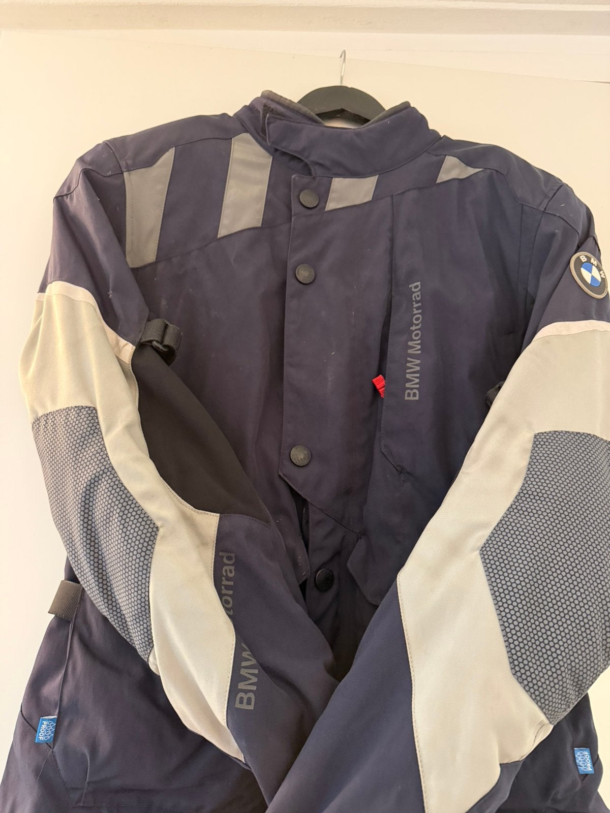 BMW Motorrad jas, maat 52, met extra rugprotector, Motoren, Kleding | Motorkleding, Ophalen of Verzenden, Tweedehands, Heren, Jas | textiel