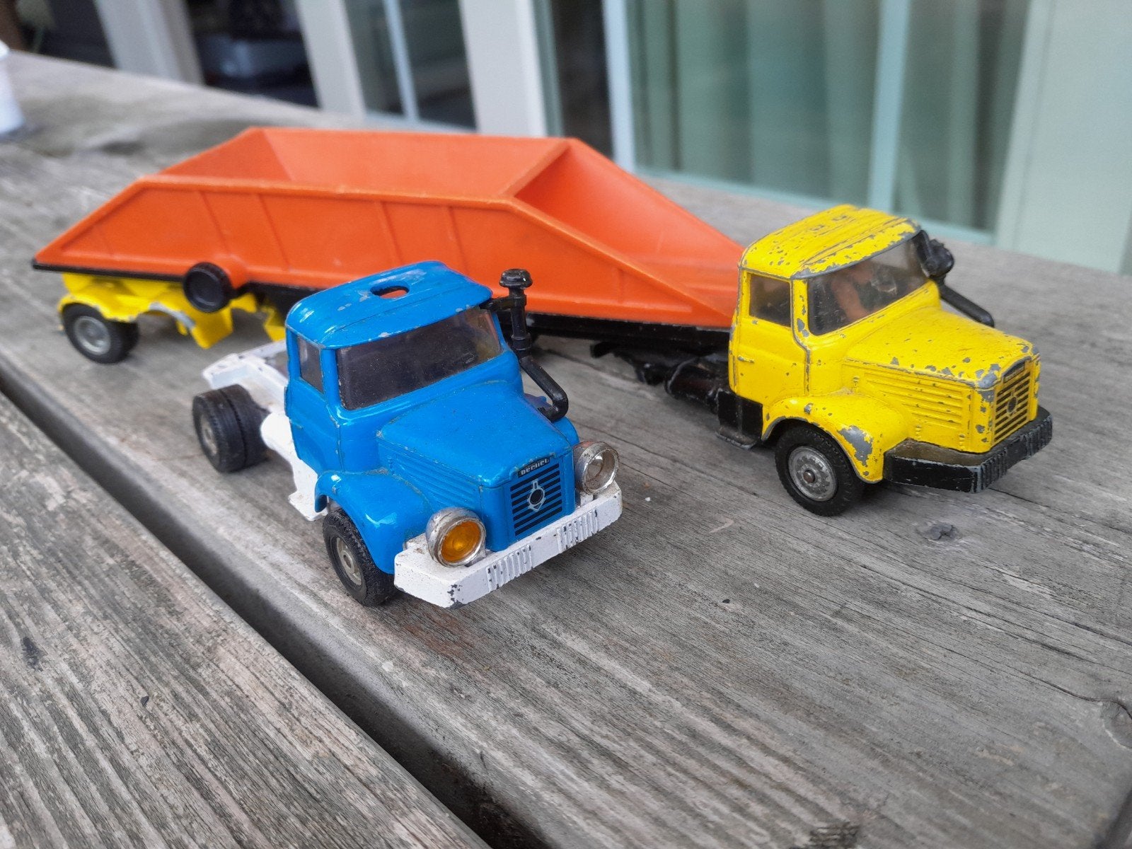 2x berliet, corgi, Hobby en Vrije tijd, Modelauto's | 1:50, Ophalen of Verzenden, Bus of Vrachtwagen, Corgi