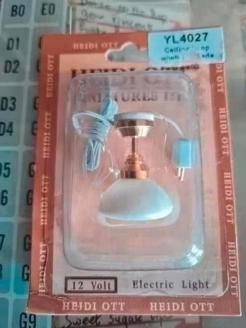 Heidi Ott 12 Volt Miniatuur Plafondlampje YL4027, Ophalen of Verzenden, Nieuw