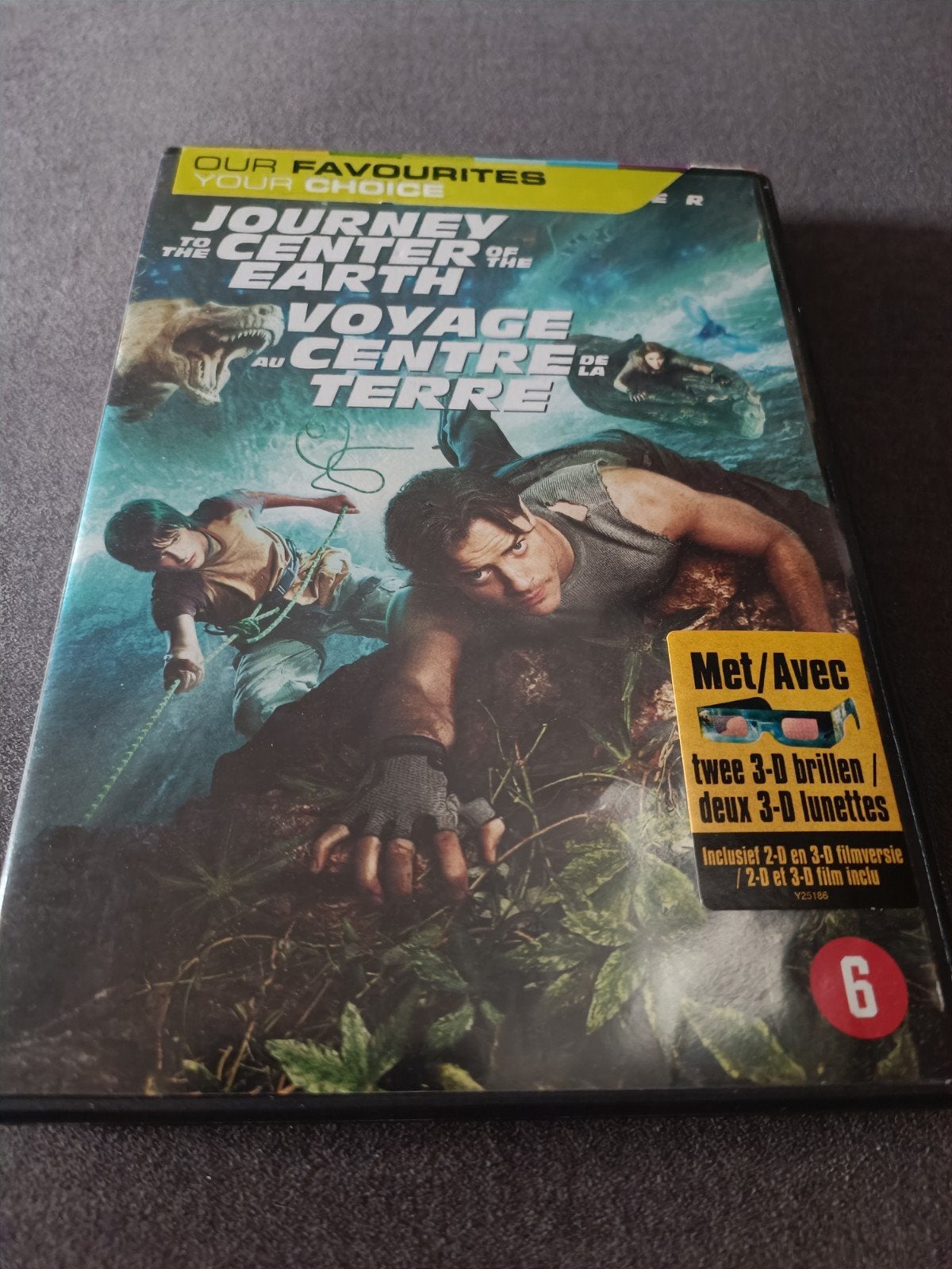 Journey to the center of the earth - dvd, Alle leeftijden, Ophalen of Verzenden, Zo goed als nieuw