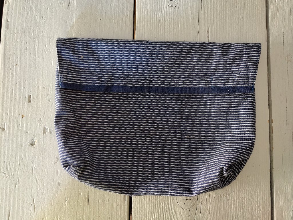 Mooie, stoffen toilettas - folklore Hollandse stof blauw/wit, Hobby en Vrije tijd, Blauw, Nieuw, Ophalen of Verzenden, Katoen