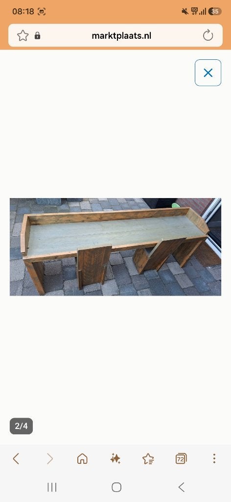 Speeltafel kinderen, Ophalen, Zo goed als nieuw