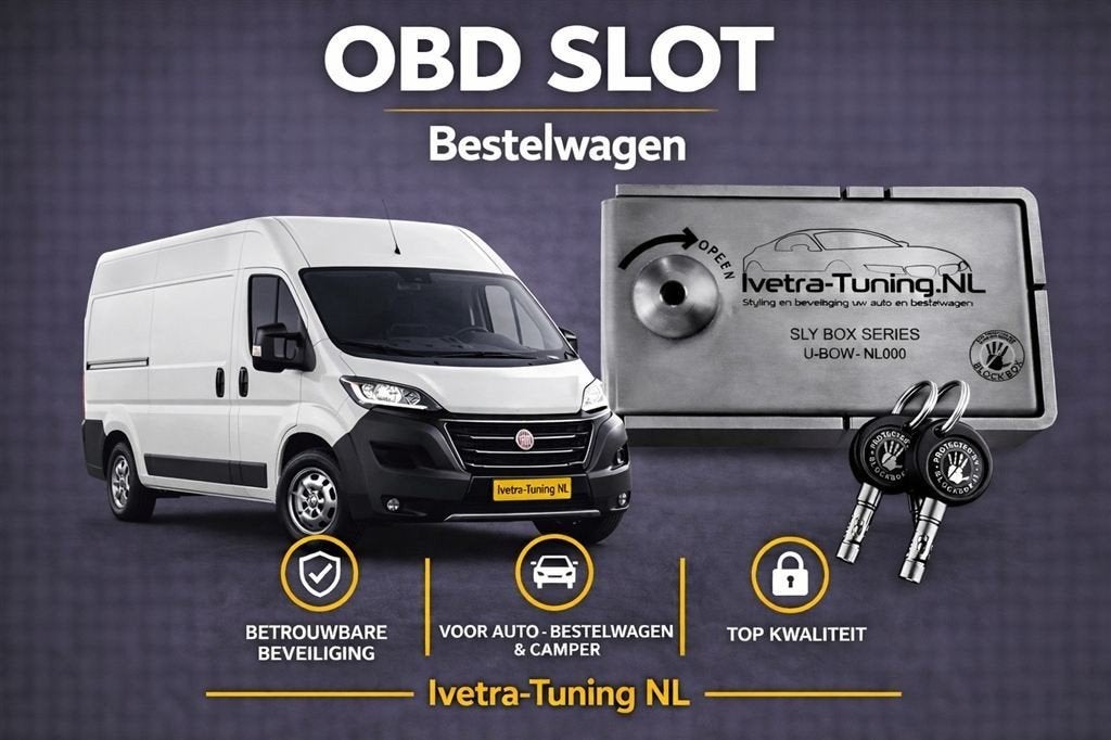OBD Slot Bestelwagen | OBD Beveiliging Bestelwagen, Verzenden, Info@ivetra-tuning.nl | www.ivetra-tuning.nl, Ivetra-Tuning NL