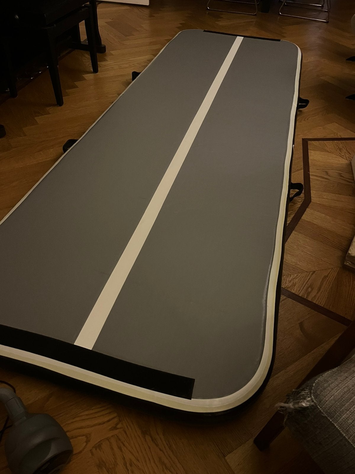 Air track 12 Springs 3 meter, Maat 36 t/m 42, Ophalen, Zo goed als nieuw, Materiaal