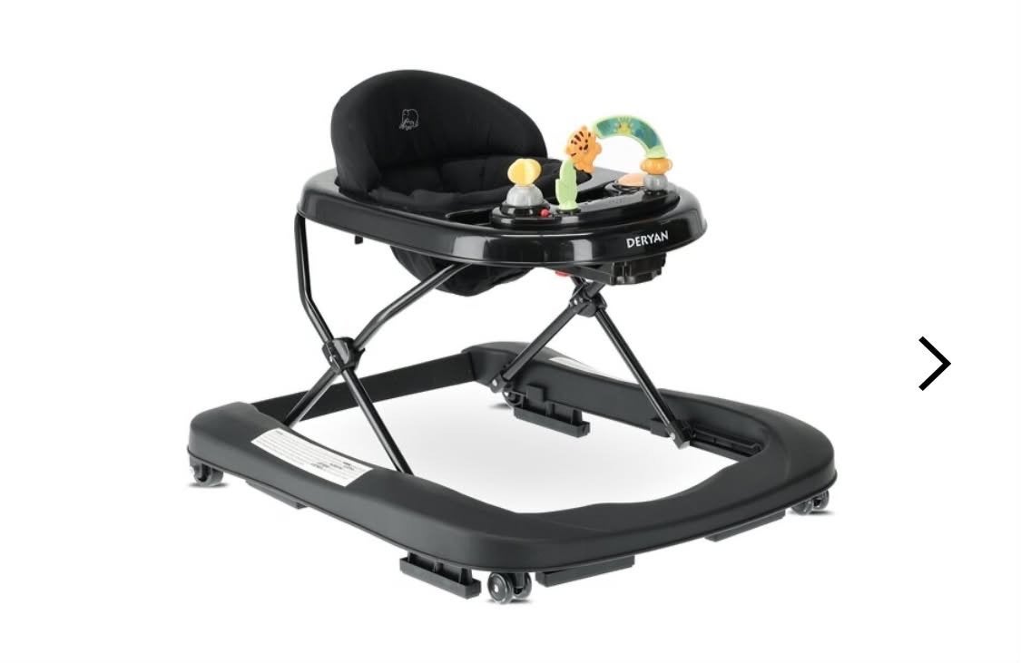 Deryan Babywalker Zwart - Zo goed als nieuw, Ophalen, Zo goed als nieuw