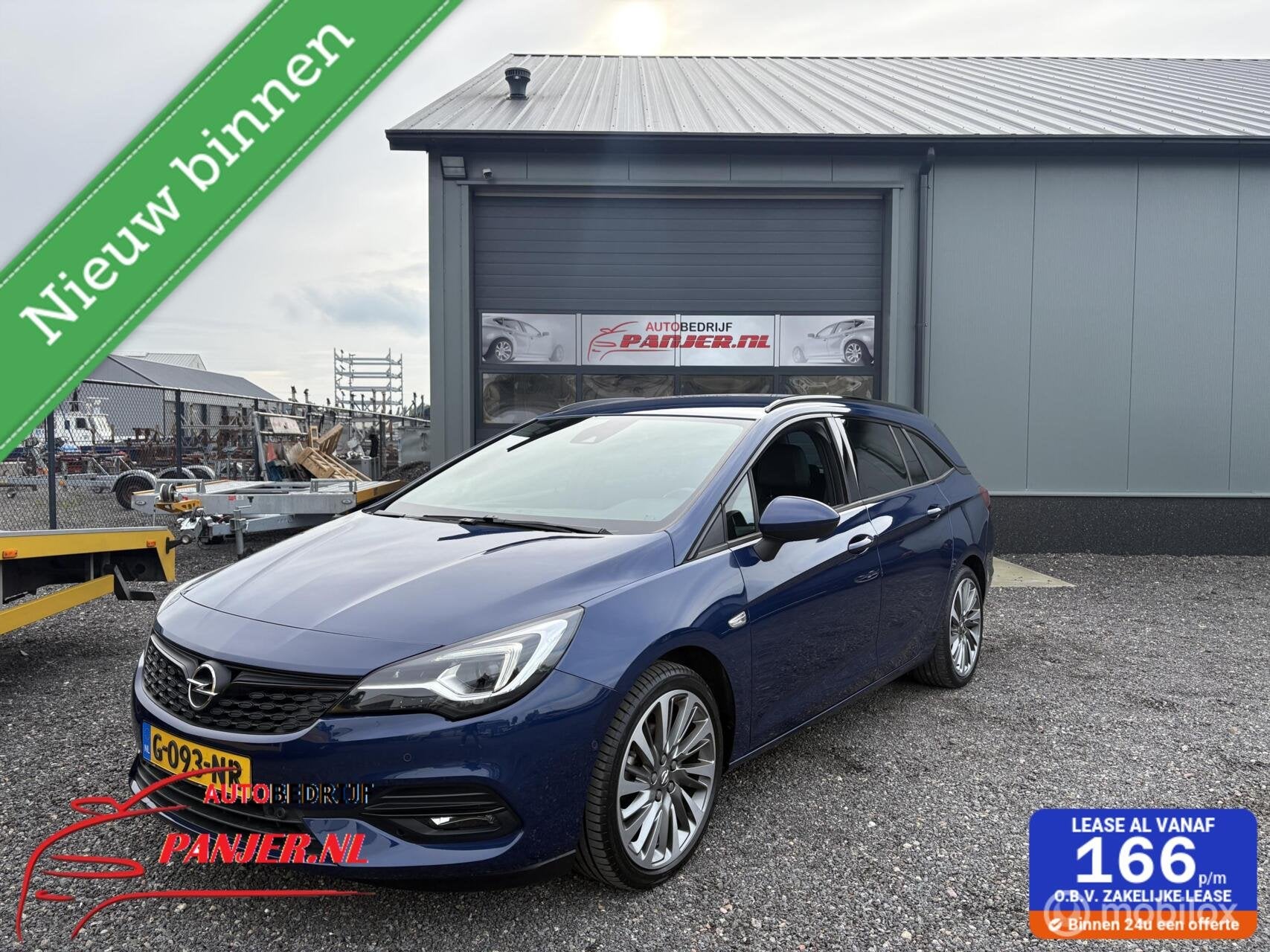 Opel Astra Sports Tourer 1.2 "COMPLEET+OPC OPTIEK+WEINIG KM", Auto's, Voorwielaandrijving, Gebruikt, 1199 cc, Blauw