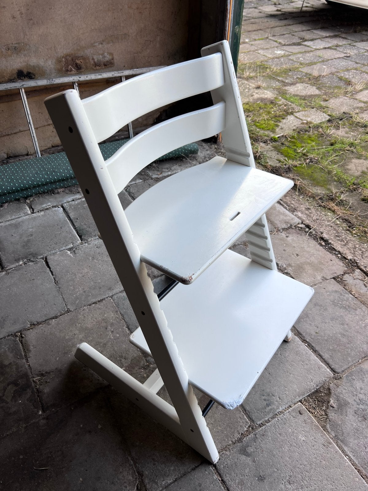 Stokke Tripp Trapp meegroeistoel - Wit, Ophalen, Gebruikt, Meegroeistoel