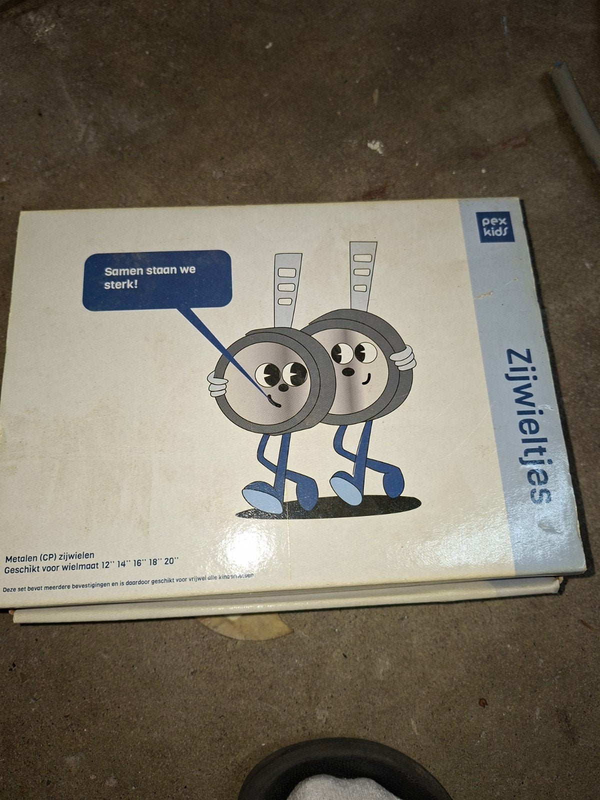Pex Kids Zijwieltjes 12"-20" - Nieuw in doos, Wiel, Pex Kids, Kinderfiets, Ophalen of Verzenden