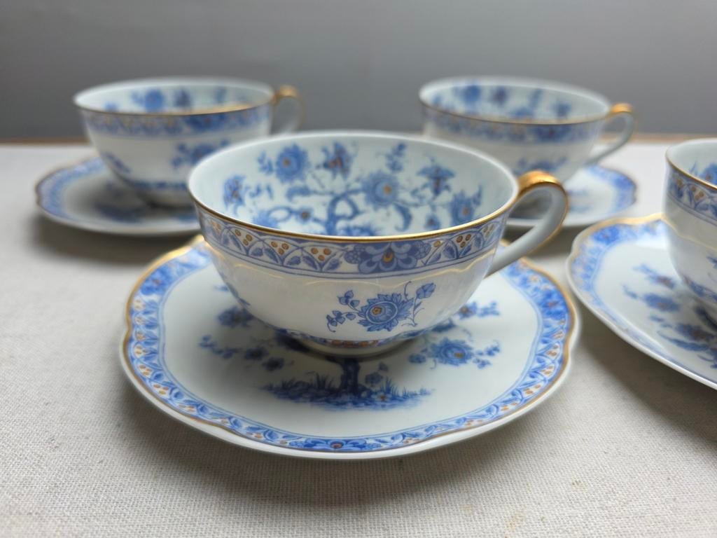 Haviland Limoges prachtige kop en schotels, Antiek en Kunst, Antiek | Porselein, Ophalen of Verzenden