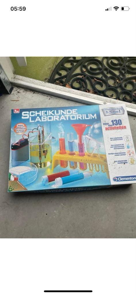 Clementoni Scheikunde Laboratorium, Kinderen en Baby's, Speelgoed | Educatief en Creatief, Ophalen of Verzenden, Nieuw, Ontdekken
