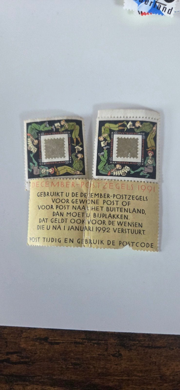 Decemberzegels 1991, Ophalen of Verzenden, Na 1940, Postfris