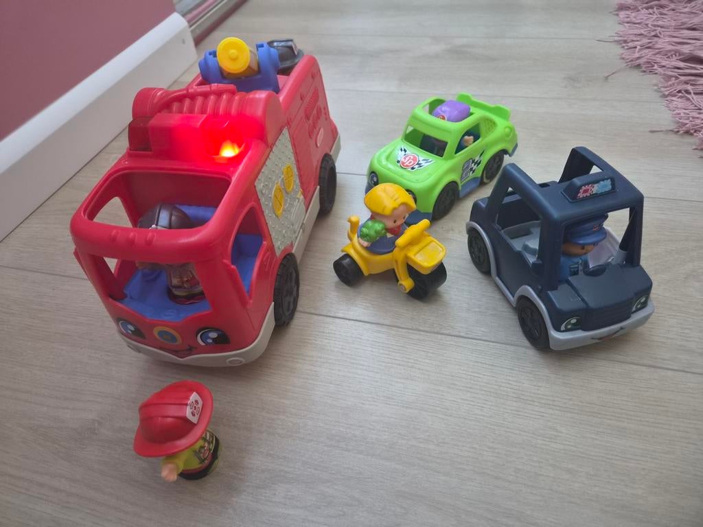 Fisher-Price Little People Voertuigen Set, Ophalen, Gebruikt