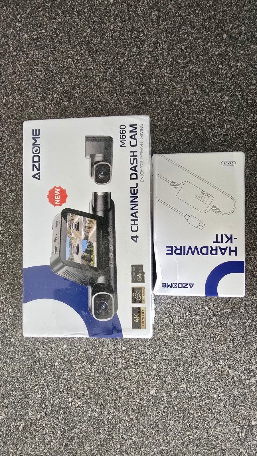 AZDOME M660 4-kanaals Dashcam - Nieuw in doos, Auto diversen, Ophalen of Verzenden, Nieuw