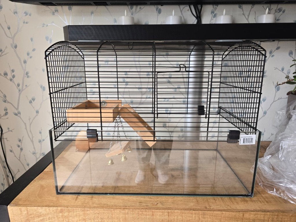 Bij deze bied ik een splinternieuwe hamsterkooi aan., Dieren en Toebehoren, Knaagdieren en Konijnen | Hokken en Kooien, Kooi, Ophalen