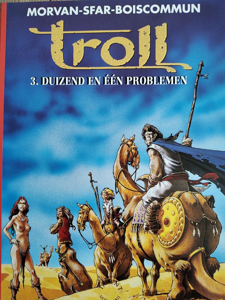 Troll stripboeken - Complete serie (4 delen), Boeken, Stripboeken, Ophalen of Verzenden