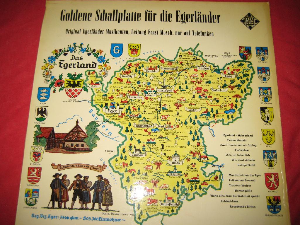 LP, Goldene Schallplatte für die Egerländer, Ophalen of Verzenden, Zo goed als nieuw, 12 inch