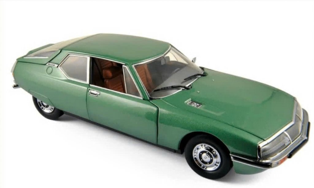 CITROEN SM Groen metallic 1971 schaal 1/18 NOREV ref. 181567, Verzenden, Nieuw, Auto, Norev