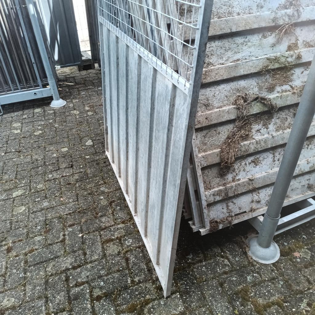 22 stuks 133cm dichte kennelpanelen hondenkennel hondenren, Ophalen, Hondenkennel, 100 cm of meer, 110 cm of meer