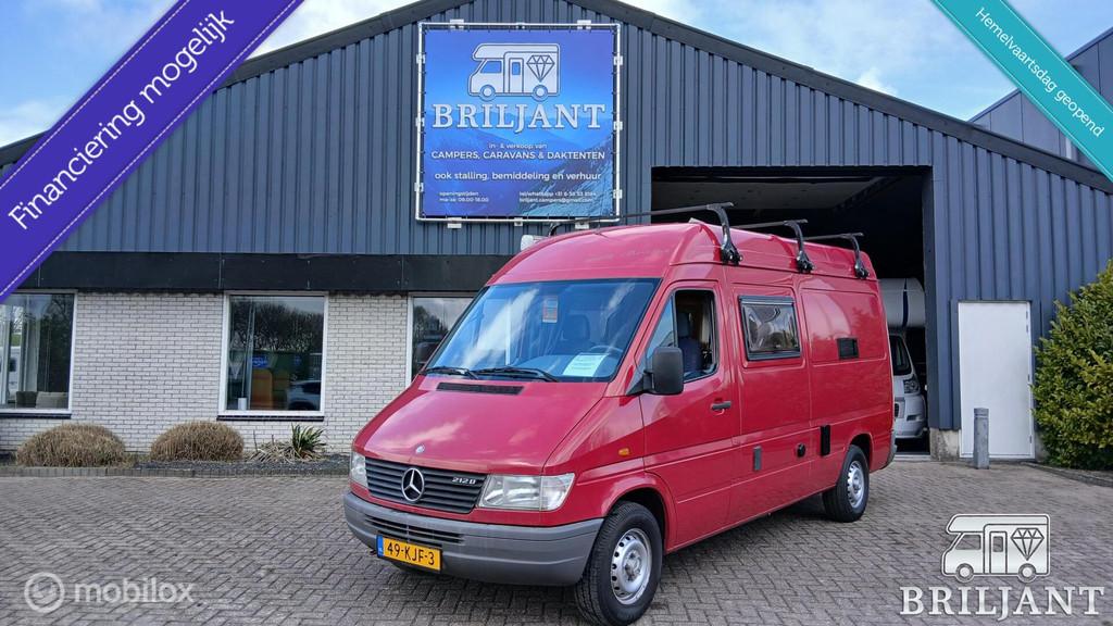 mercedes-benz 212 D-KA.. 1997 buscamper, Caravans en Kamperen, Campers, Buscamper of Camperbus, Tot en met 2, Mercedes-Benz, Bedrijf