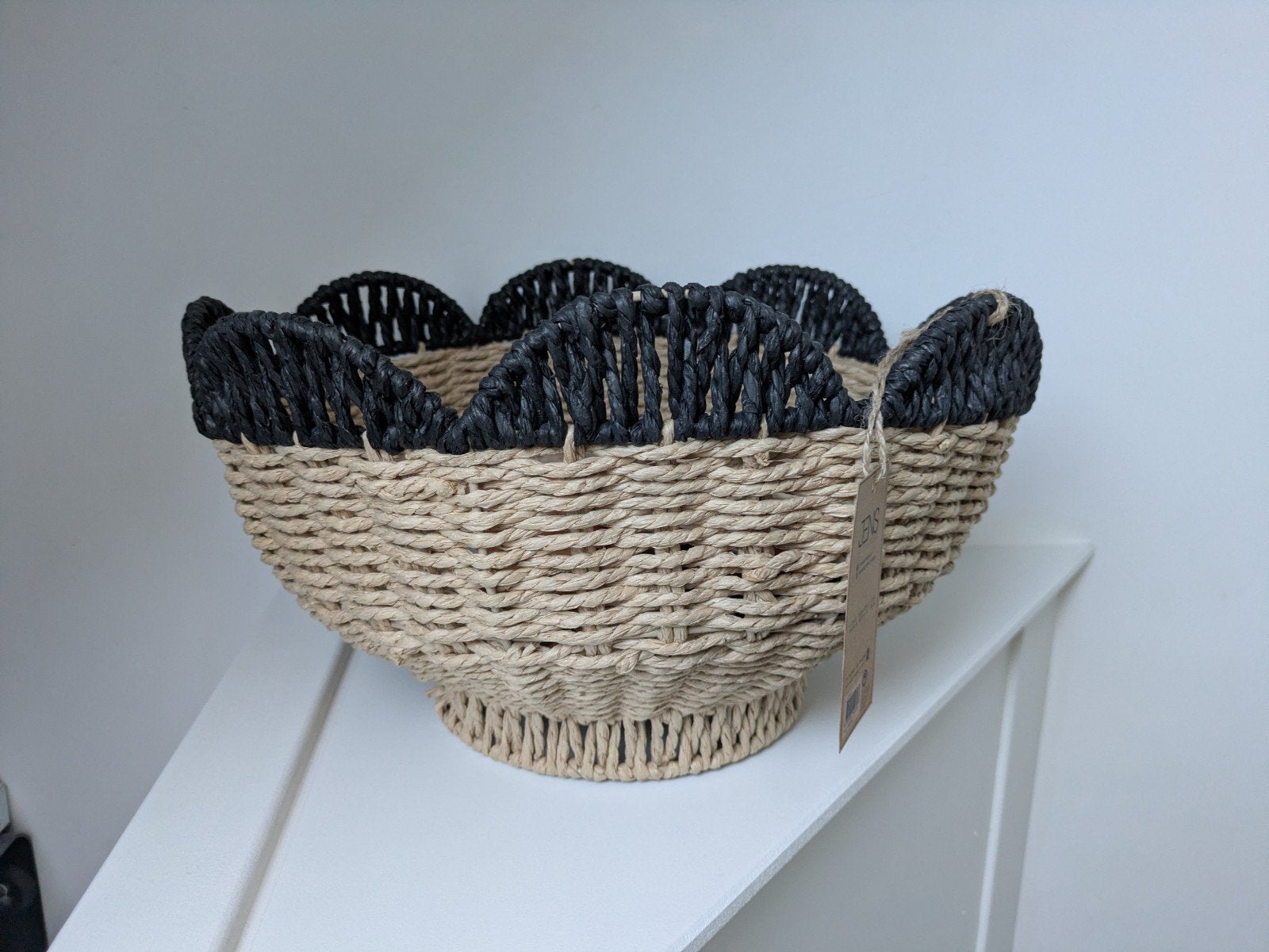 Nieuw: Jens living tulp mand zwart, Overige materialen, Mand, Nieuw, Ophalen of Verzenden