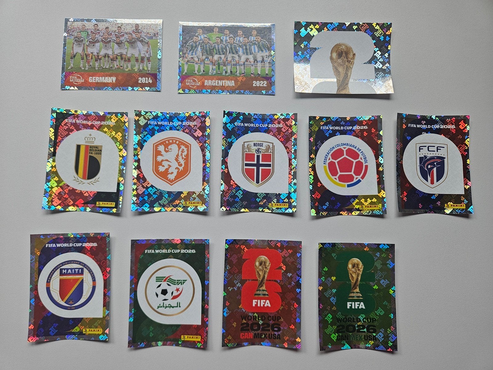 WK 2026 Panini kaartjes, Ophalen, Nieuw