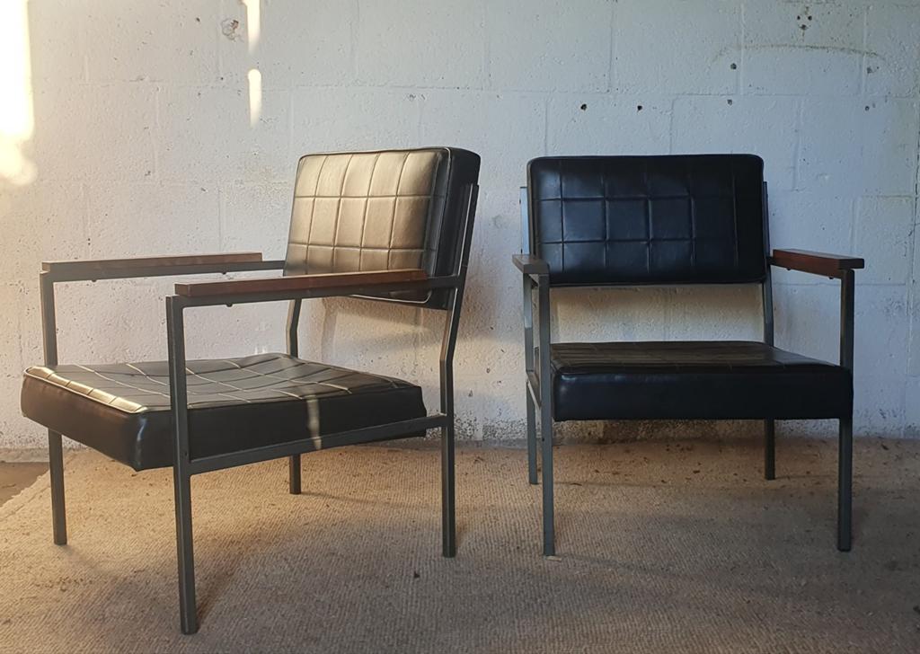 Twee vintage  Pastoe fauteuils, Ophalen of Verzenden, Gebruikt