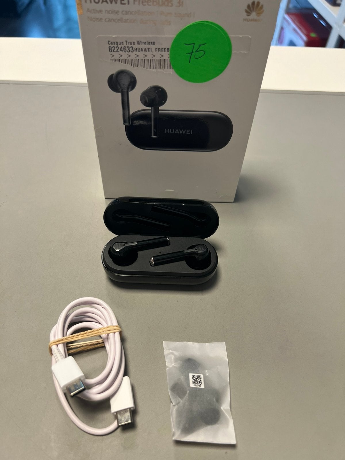 Huawei Freebuds 3i - met Actieve Noise Cancelling - Zwart, Overige merken, In-ear, Nieuw, Ophalen of Verzenden