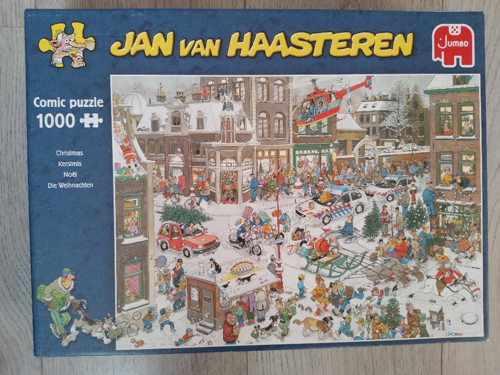 Jan van Haasteren 1000st, Ophalen, 500 t/m 1500 stukjes, Zo goed als nieuw, Legpuzzel