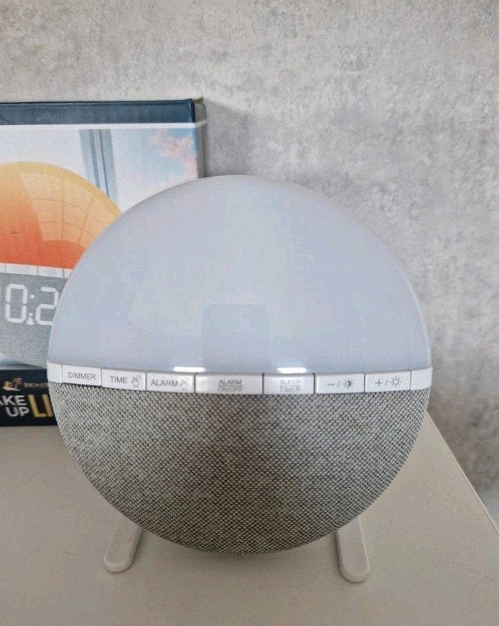 HomeBay Wake Up Light Lichtwekker - Digitale Wekker, Ophalen of Verzenden, Nieuw, Digitaal