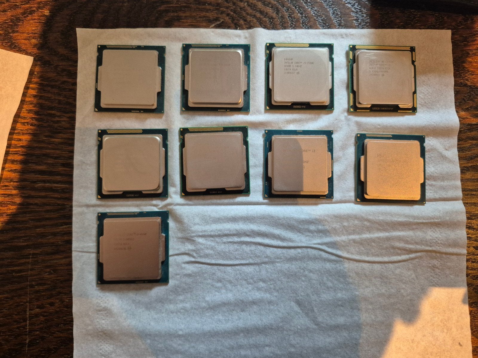 9 Intel Core Processoren (i3, i5) - Diverse Generaties, Computers en Software, Processors, Gebruikt, LGA 1156, LGA 1155, LGA 1150, LGA 1151