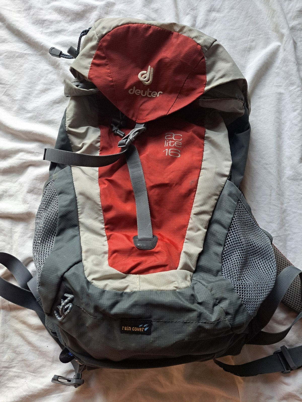 Deuter AC Lite 16 rugzak - Ideaal voor dagtochten, Ophalen of Verzenden, Gebruikt, Oranje, Overige typen