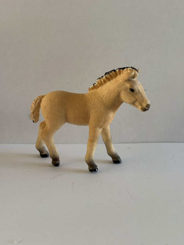 Schleich Paard Fjord Veulen 2013, Ophalen of Verzenden, Gebruikt, Dier