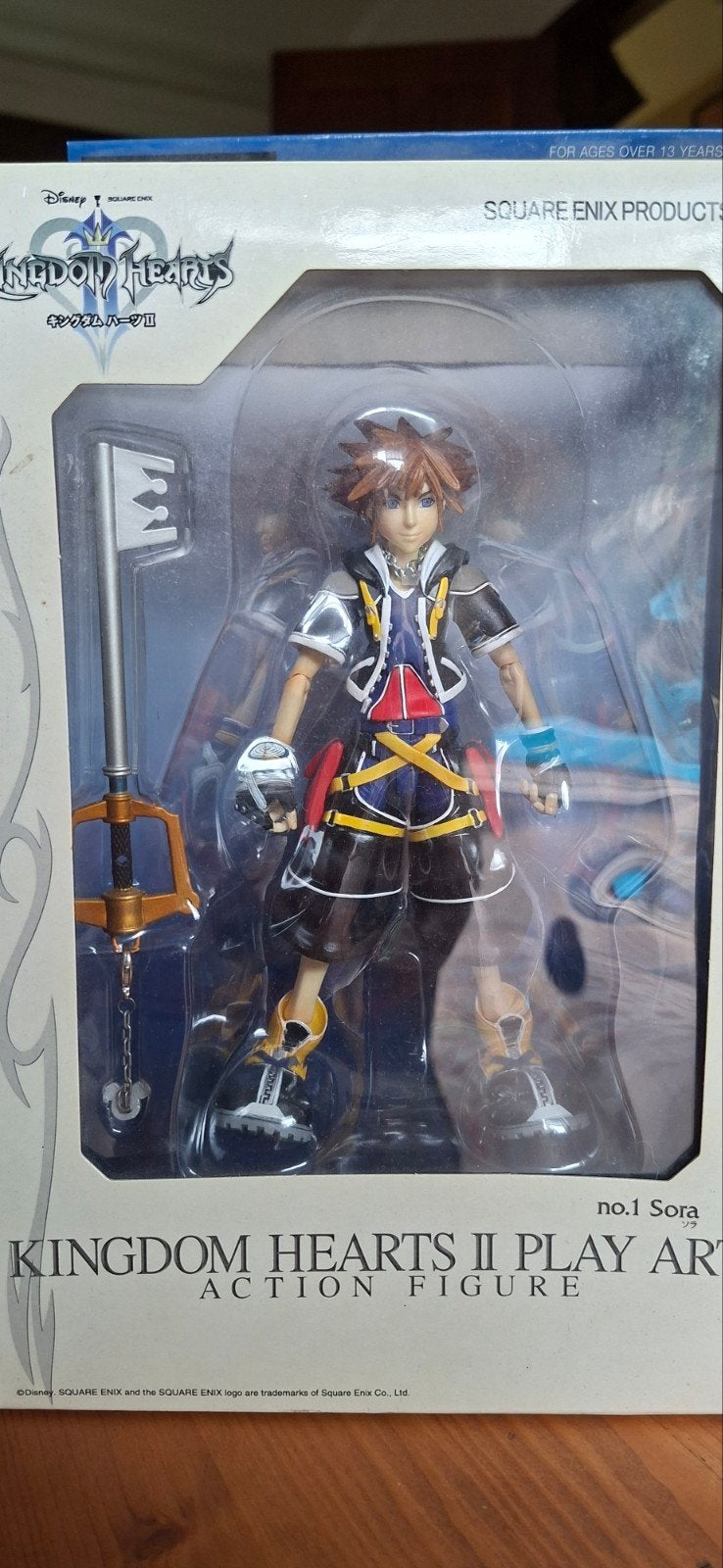 Kingdom Hearts II Play Arts Action Figuur Sora, Ophalen, Zo goed als nieuw