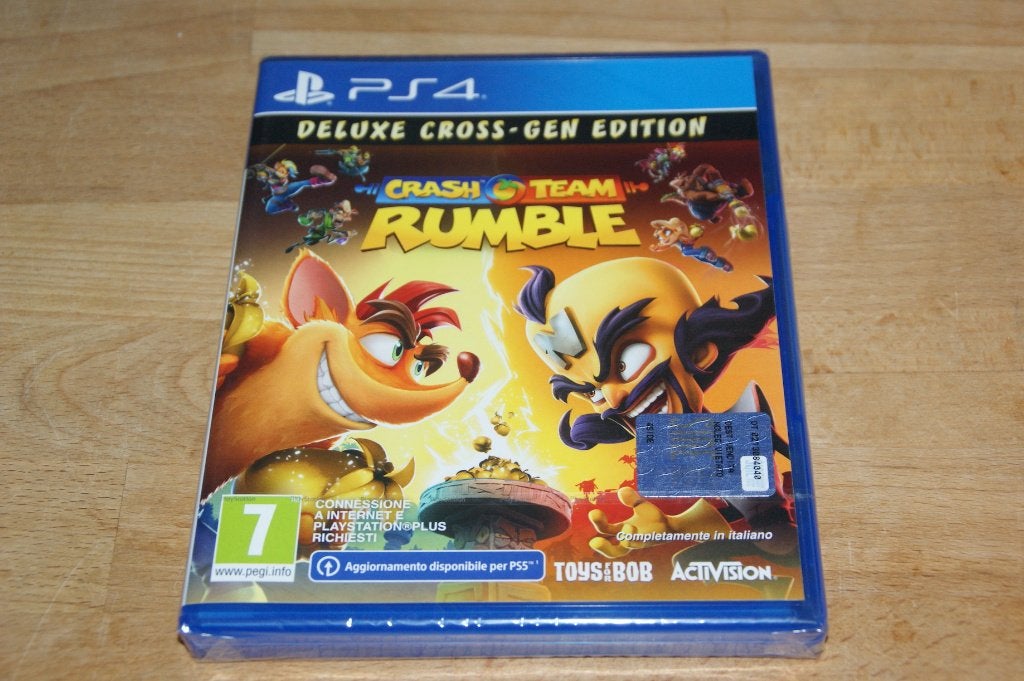 Crash Team Rumble Deluxe Edition (ps4) NIEUW in seal, Spelcomputers en Games, Games | Sony PlayStation 4, Nieuw, Vechten, 1 speler