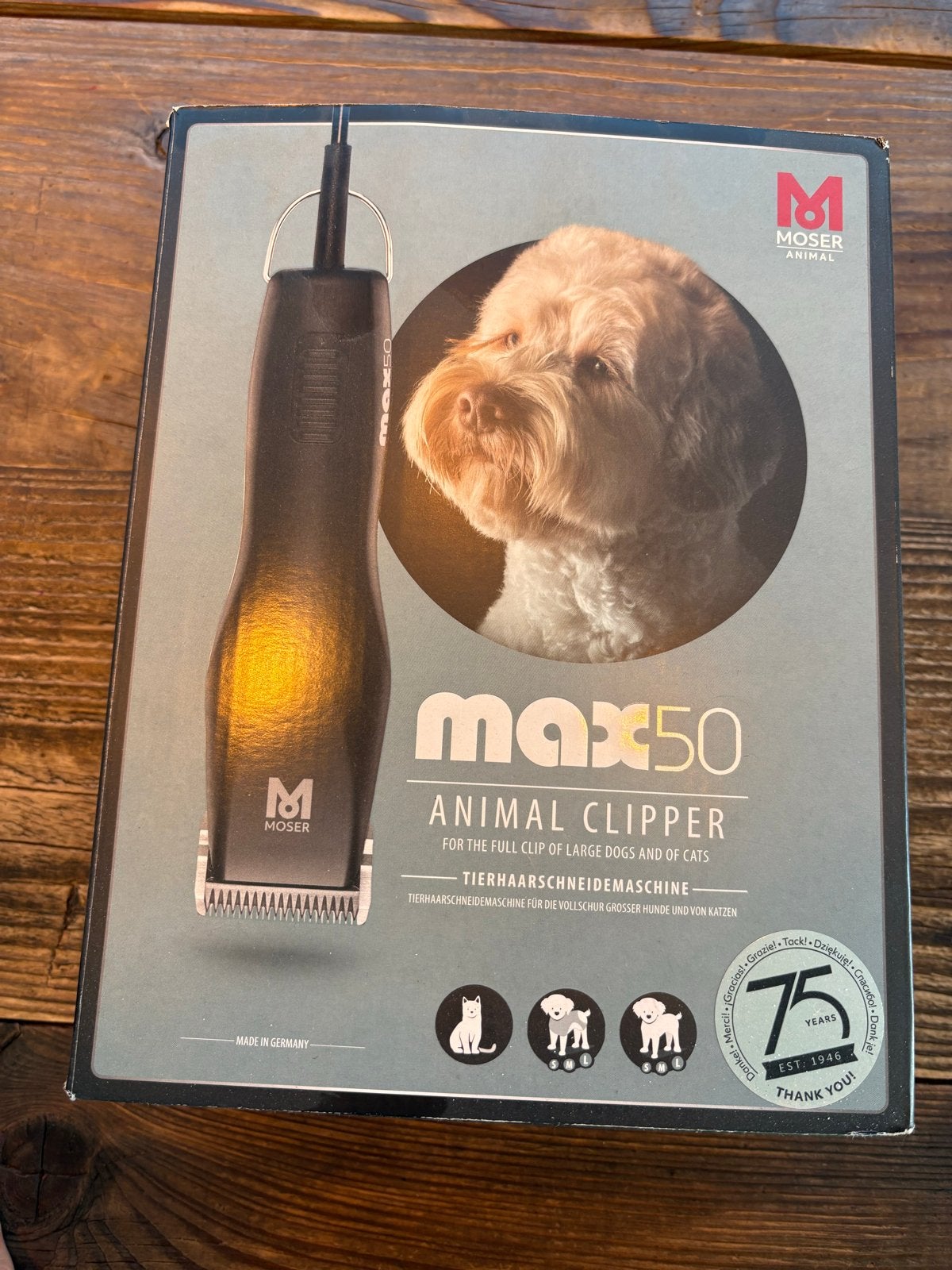 Honden tondeuse, trimmer. Moser Max50, als nieuw, Ophalen of Verzenden, Zo goed als nieuw
