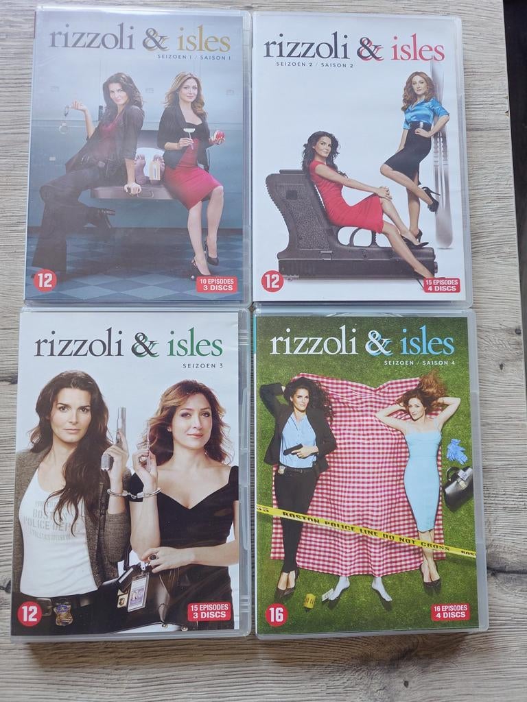 Rizzoli & Isles S1 tm S4 Met NLO, Ophalen of Verzenden