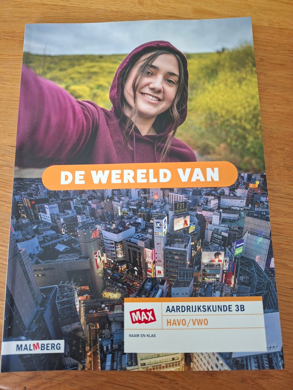 Aardrijkskunde boek 3 VWO, Verzenden, Malmberg, Overige niveaus, Aardrijkskunde