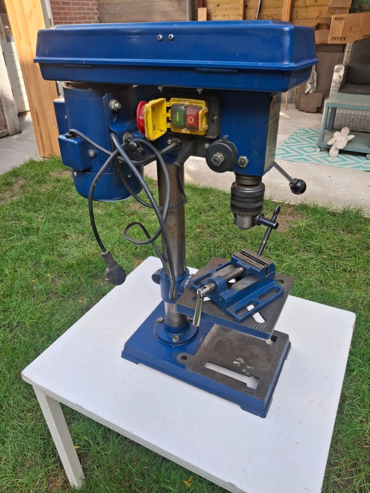 Top Craft Kolomboormachine TBD-500/2005 - 500W, Ophalen, Zo goed als nieuw, 400 tot 600 watt, Kolomboormachine
