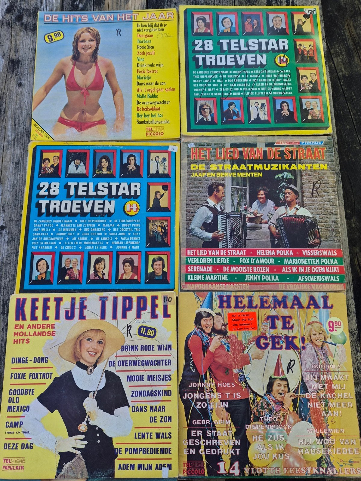 Foto 5 van stapel TELSTAR lp's