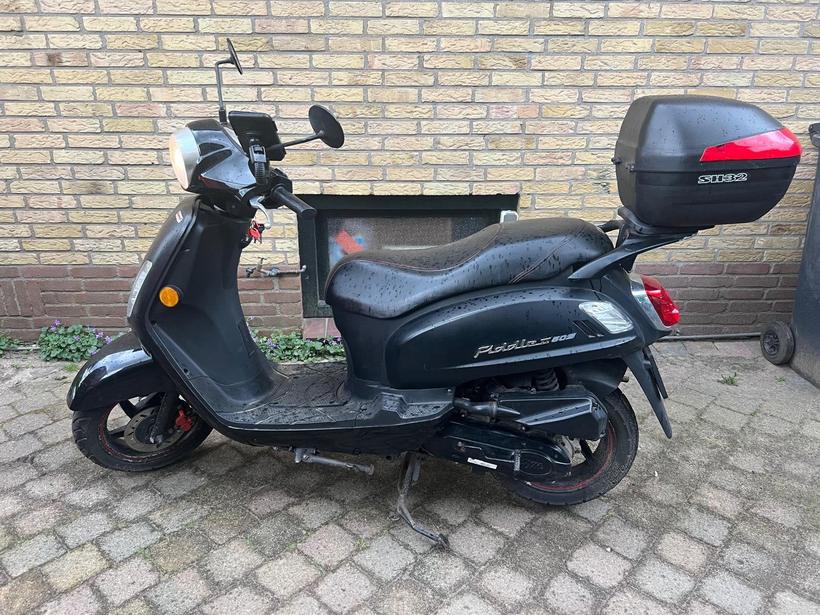 Sym Fiddle 2 (2019) 45km/u (geel kenteken) start niet