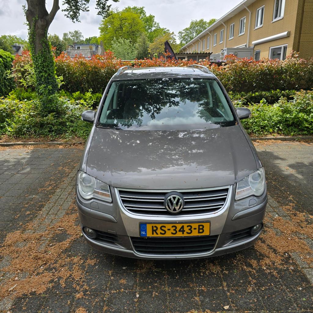 Volkswagen Touran 1.4 TSI 103KW 7P 2009 Grijs, Auto's, Volkswagen, Voorwielaandrijving, 4 cilinders, 7 stoelen, 14 km/l