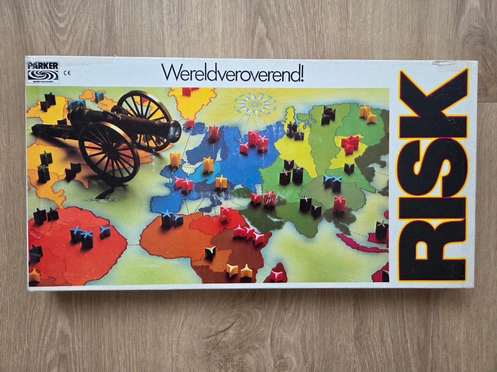 Risk Bordspel, Hobby en Vrije tijd, Gezelschapsspellen | Bordspellen, Vijf spelers of meer, Ophalen, Gebruikt, Parker
