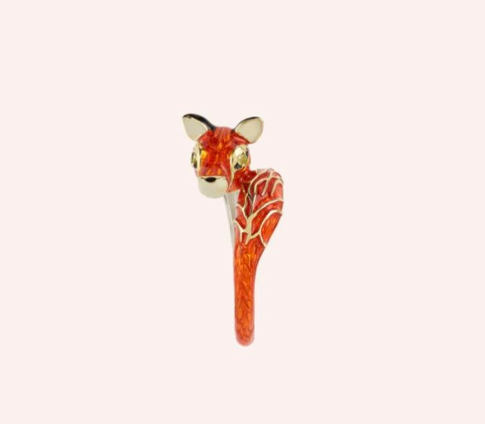 Gezocht; Anna Nina x Romy Boomsma Faerie Fox ring, Sieraden, Tassen en Uiterlijk, Ringen, Ophalen of Verzenden, Zo goed als nieuw